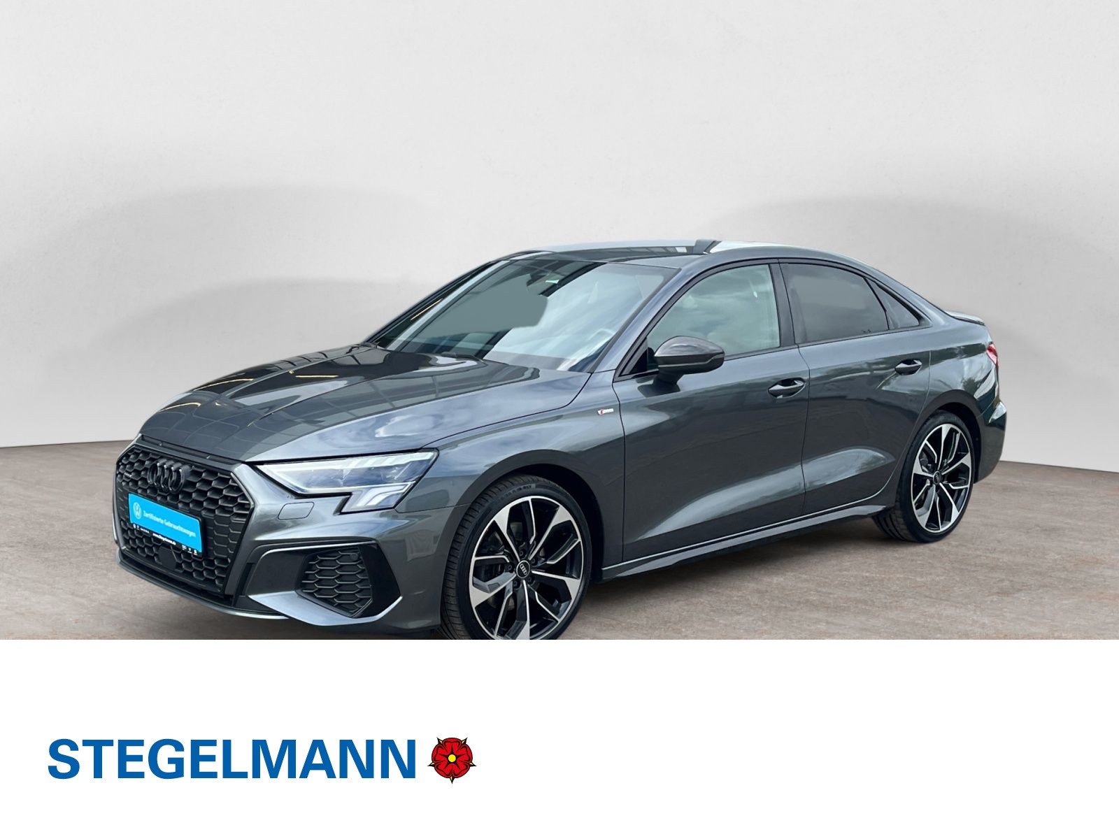 A3 Lim. 40 TDI qu. S-tronic S-Line *Navi*LED*Schwarz-Paket*